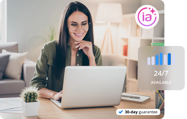 Satisfied customer using Arsys AI Chat Assistant