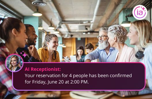 Satisfied customers thanks to the Arsys AI Receptionist