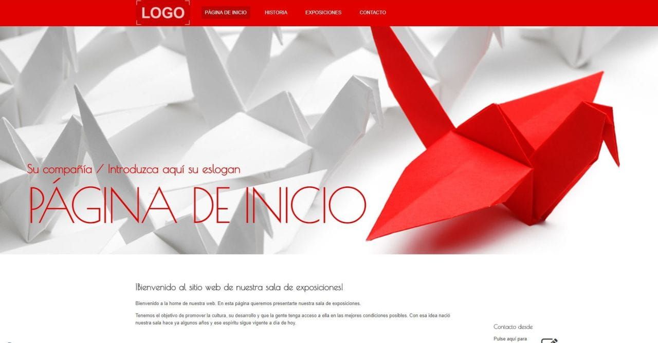 Webmaker Template Example